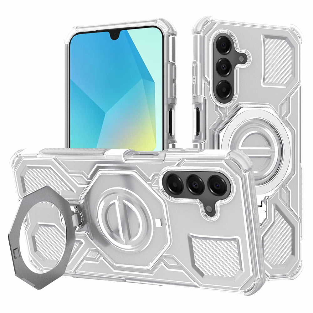 Etui na Samsung Galaxy A16 5G A166 / A16 4G A165, Techsuit, Carbon Shield Pro, Białe