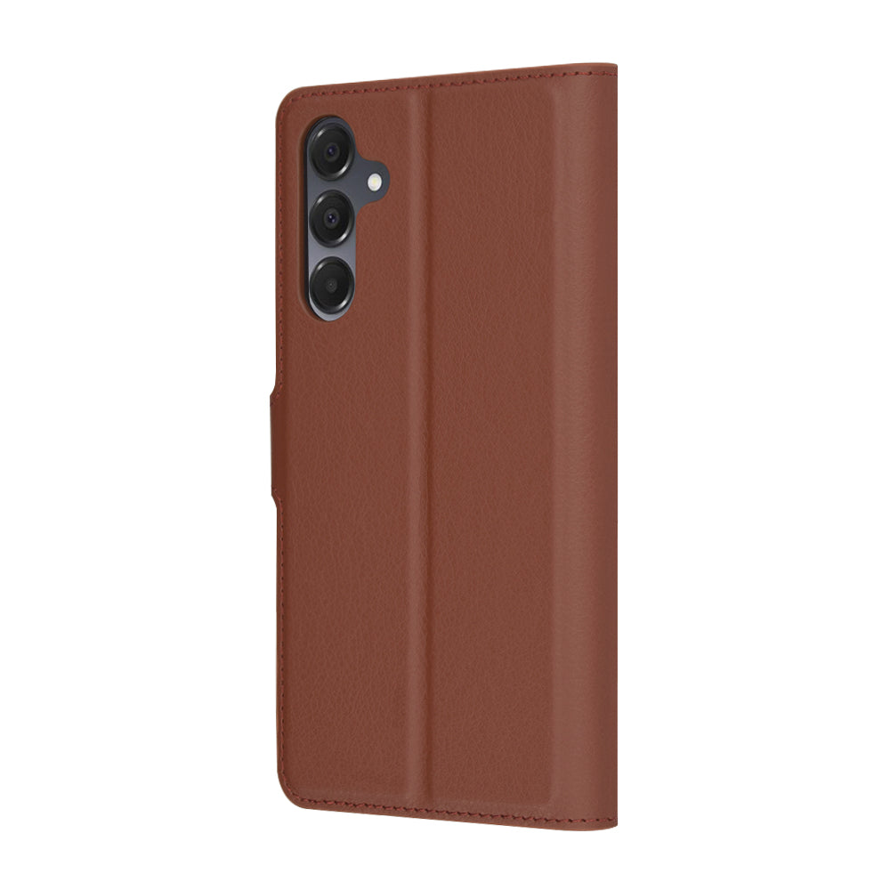 Etui na Samsung Galaxy A16 5G A166 / A16 4G A165, Techsuit, Leather Folio, Brązowe