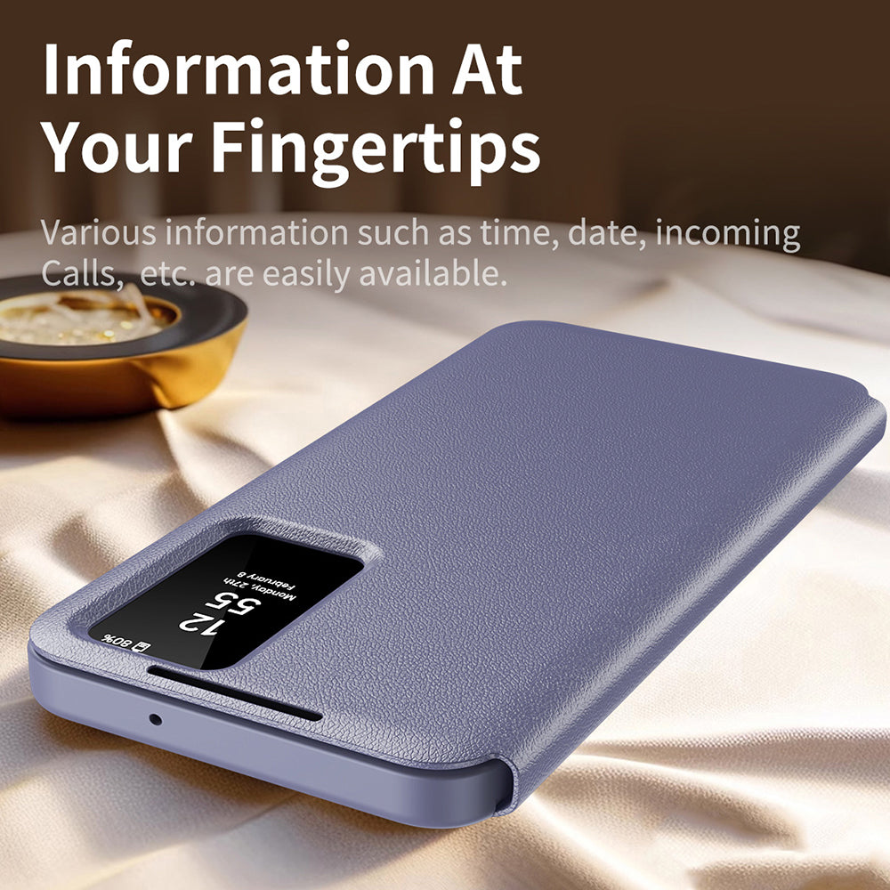 Etui do Samsung Galaxy A16 5G A166 / A16 4G A165, Techsuit, SmartView, Fioletowy