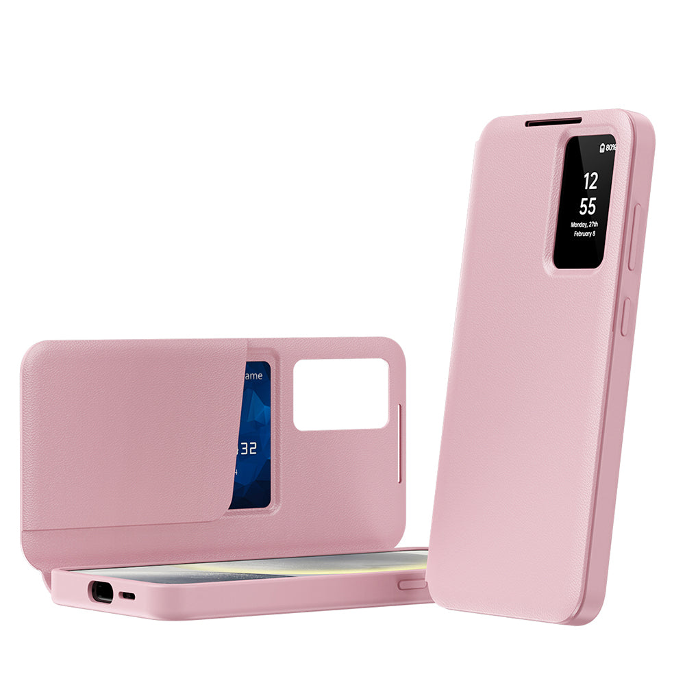 Etui na Samsung Galaxy A16 5G A166 / A16 4G A165, Techsuit, SmartView, Różowe