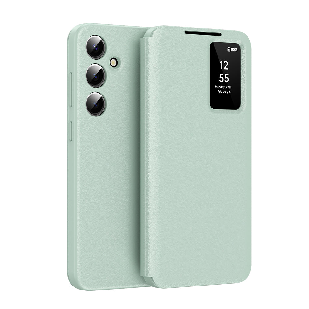 Case for Samsung Galaxy A16 5G A166 / A16 4G A165, Techsuit, SmartView, Green