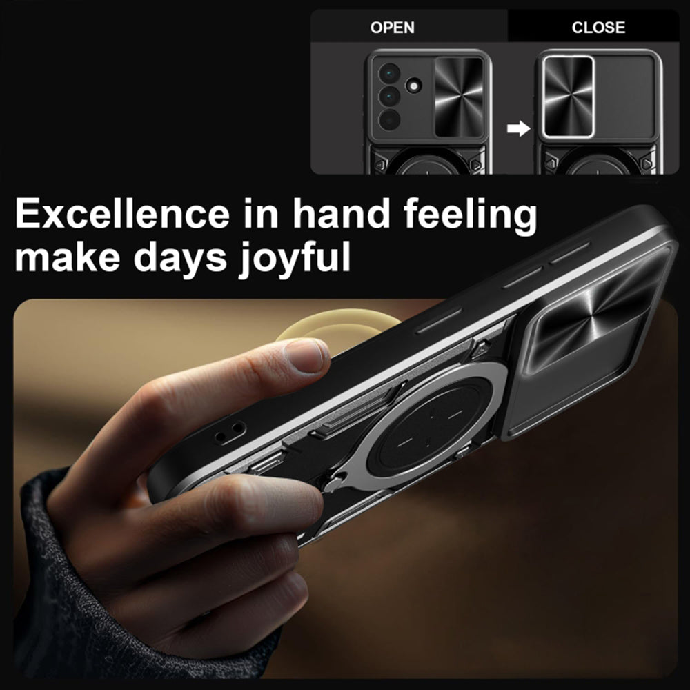 Case for Samsung Galaxy A17 5G A176, Techsuit, CamGuard Pro, Blue