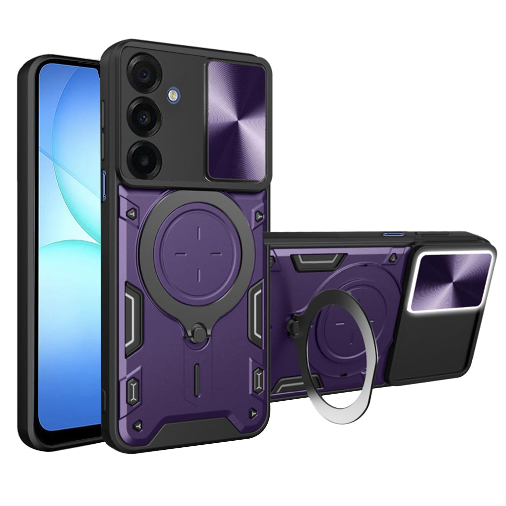 Etui na Samsung Galaxy A17 5G A176, Techsuit, CamGuard Pro, Fioletowy