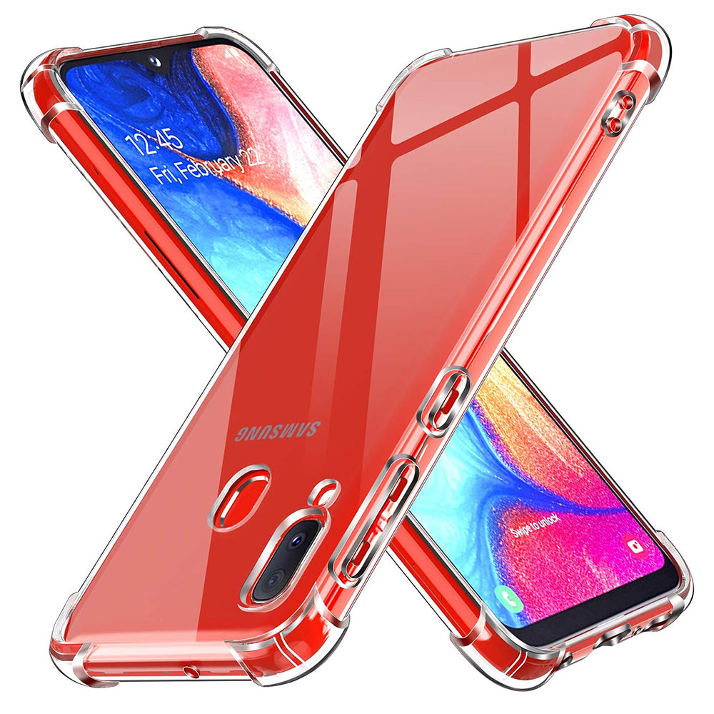 Etui na Samsung Galaxy A20e A202, Techsuit, Shockproof Clear, Przezroczyste