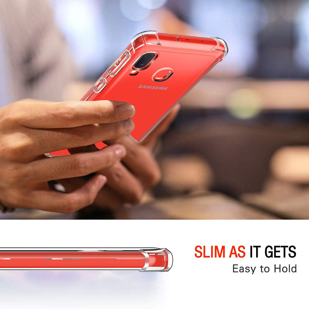 Etui na Samsung Galaxy A20e A202, Techsuit, Shockproof Clear, Przezroczyste