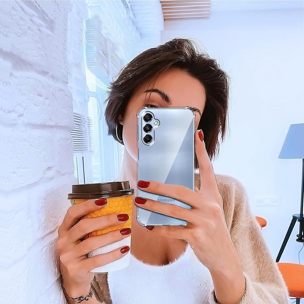 Etui na Samsung Galaxy A25 A256, Techsuit, Shockproof Clear, Przezroczyste