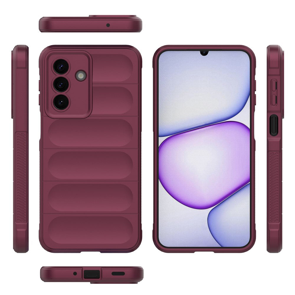Etui na Samsung Galaxy A27 5G, Techsuit, Magic Shield, Wiśniowy