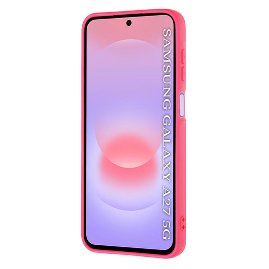Etui na Samsung Galaxy A27 5G, Techsuit, SoftFlex, Ciemnoróżowy