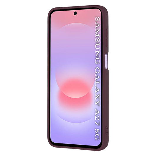 Etui na Samsung Galaxy A27 5G, Techsuit, SoftFlex, Wiśniowe