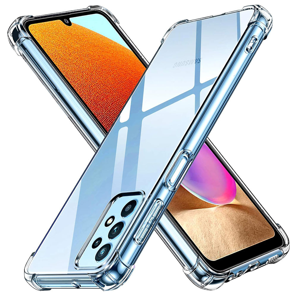 Etui na Samsung Galaxy A32 A325, Techsuit, Shockproof Clear, Przezroczyste