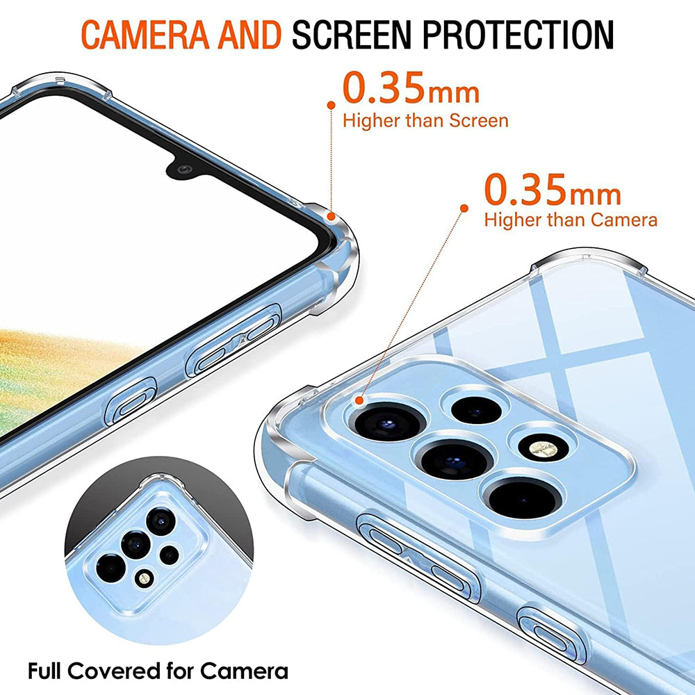 Etui na Samsung Galaxy A33 5G A336, Techsuit, Shockproof Clear, Przezroczyste