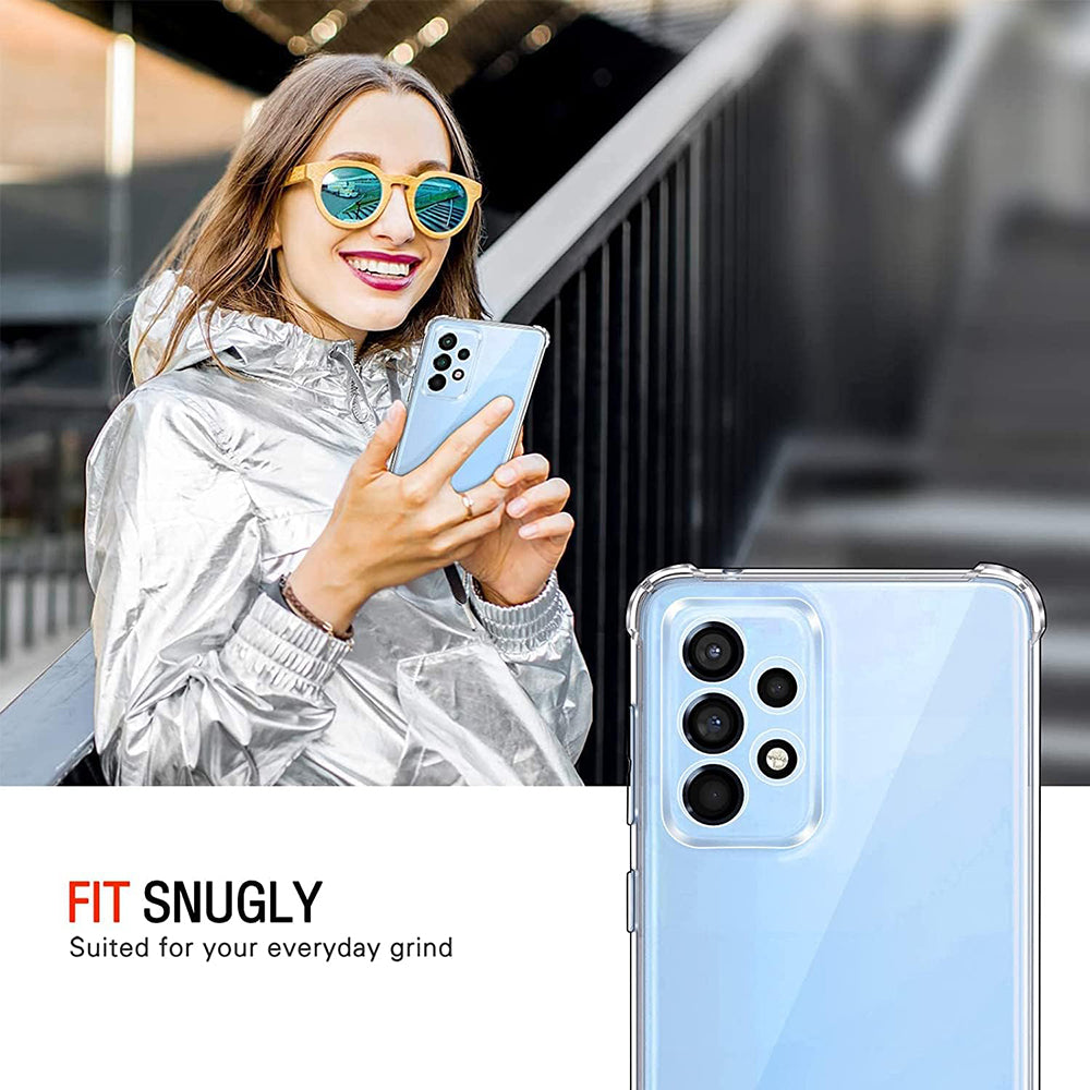 Etui na Samsung Galaxy A33 5G A336, Techsuit, Shockproof Clear, Przezroczyste