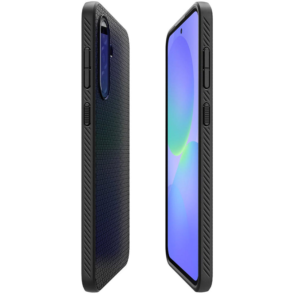 Etui na Samsung Galaxy A36 A366, Spigen, Liquid Air, Matowe Czarne ACS09199