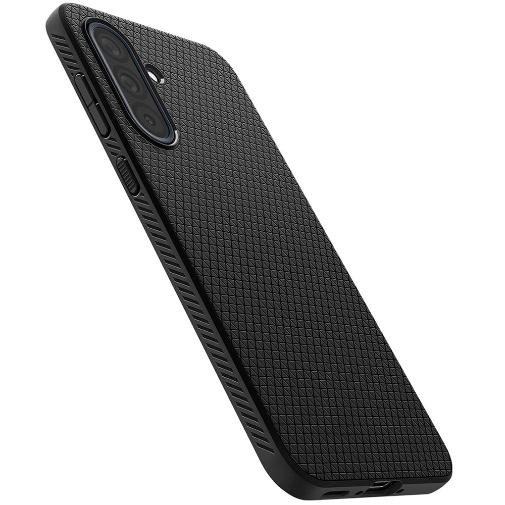Etui na Samsung Galaxy A36 A366, Spigen, Liquid Air, Matowe Czarne ACS09199