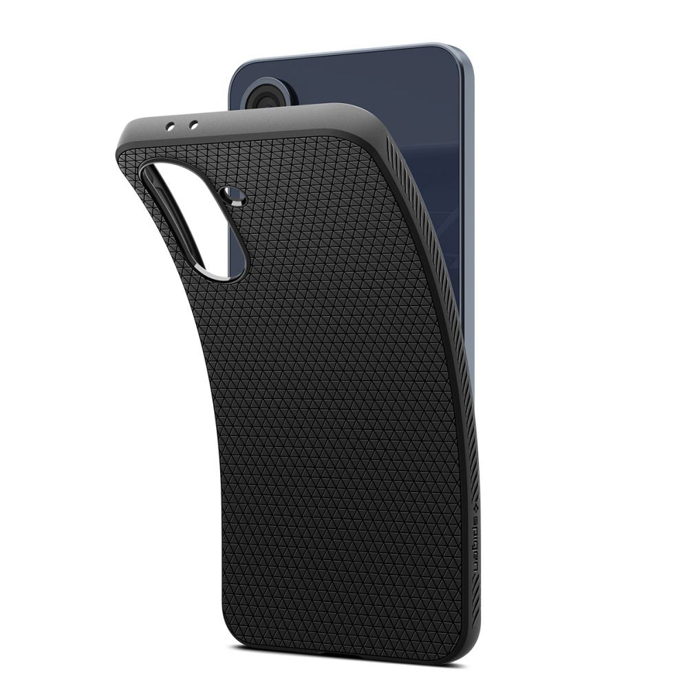 Etui na Samsung Galaxy A36 A366, Spigen, Liquid Air, Matowe Czarne ACS09199