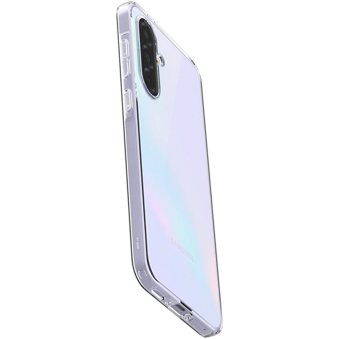 Etui na Samsung Galaxy A36 A366, Spigen, Liquid Crystal, Przezroczyste ACS09167