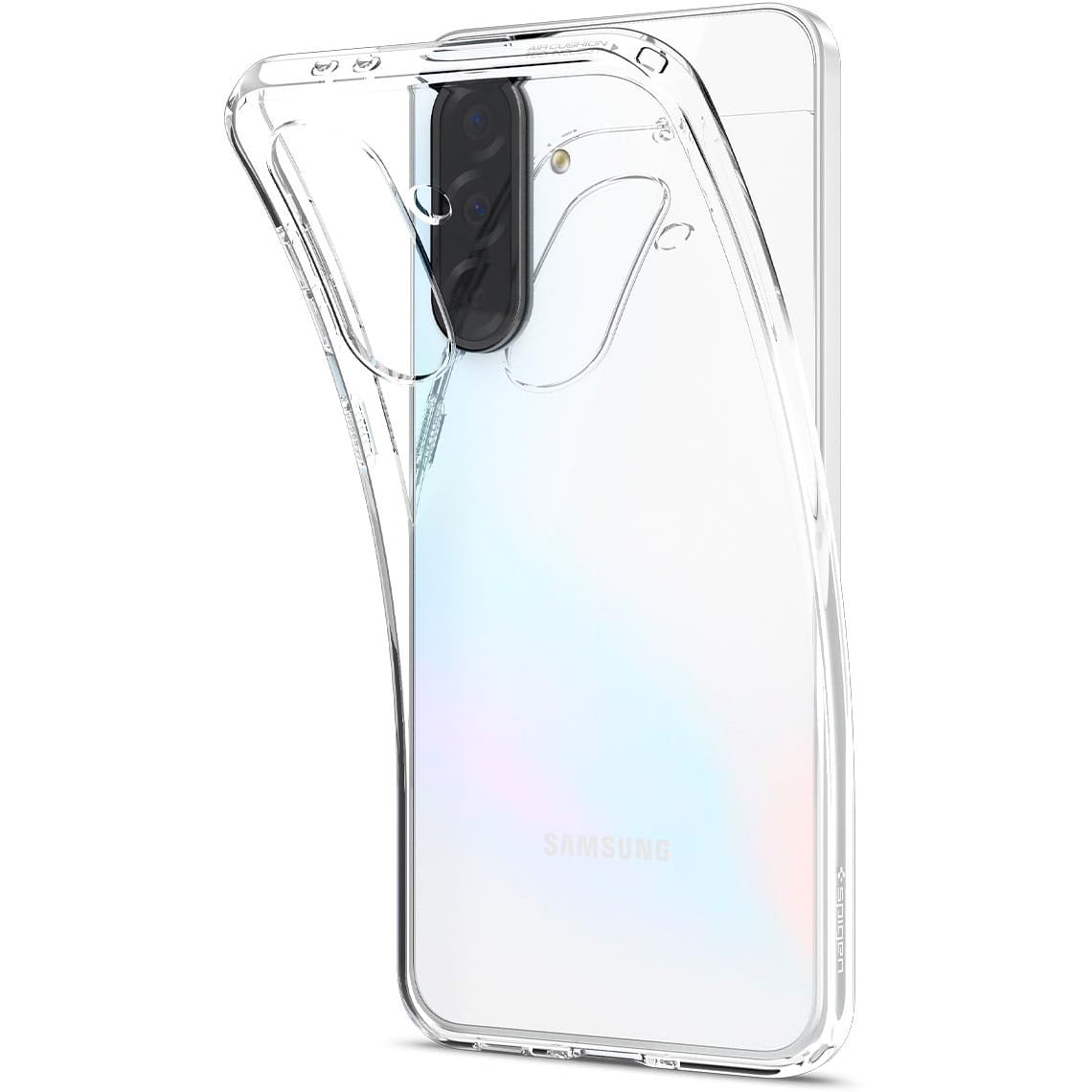 Etui na Samsung Galaxy A36 A366, Spigen, Liquid Crystal, Przezroczyste ACS09167