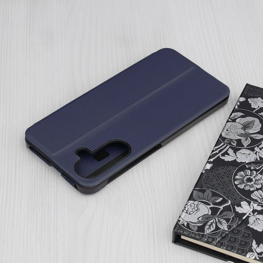 Etui na Samsung Galaxy A36 A366, Techsuit, eFold, Ciemnoniebieskie