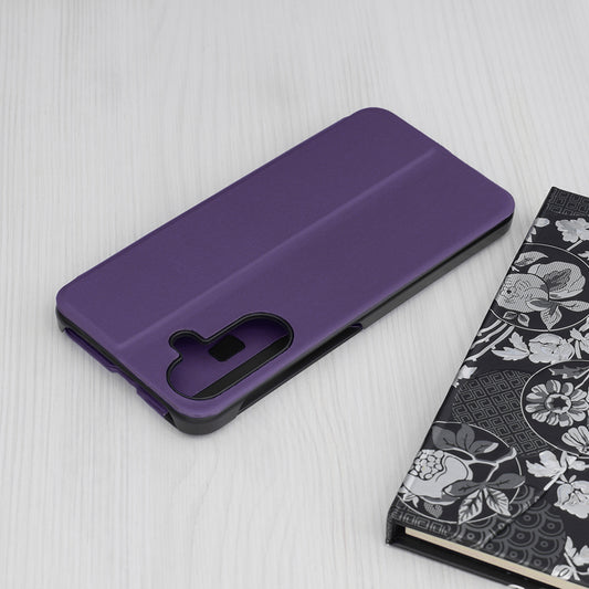 Etui na Samsung Galaxy A36 A366, Techsuit, eFold, fioletowe
