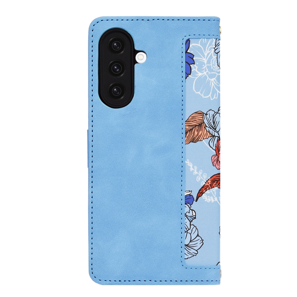 Etui na Samsung Galaxy A36 A366, Techsuit, FlipCraft, Niebieski