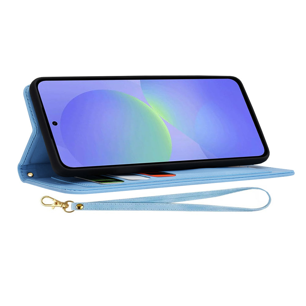 Etui na Samsung Galaxy A36 A366, Techsuit, FlipCraft, Niebieski
