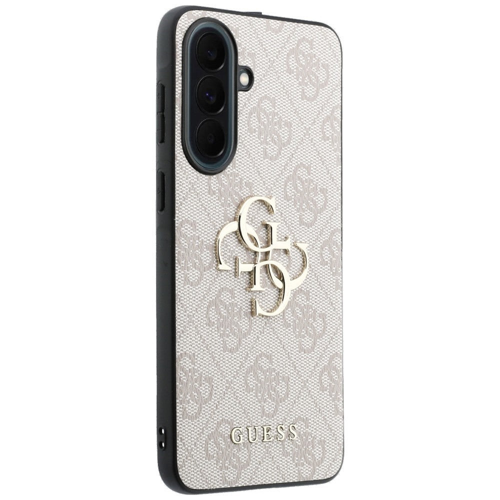 Etui na Samsung Galaxy A37 5G, Guess, 4G Big Logo, Różowe
