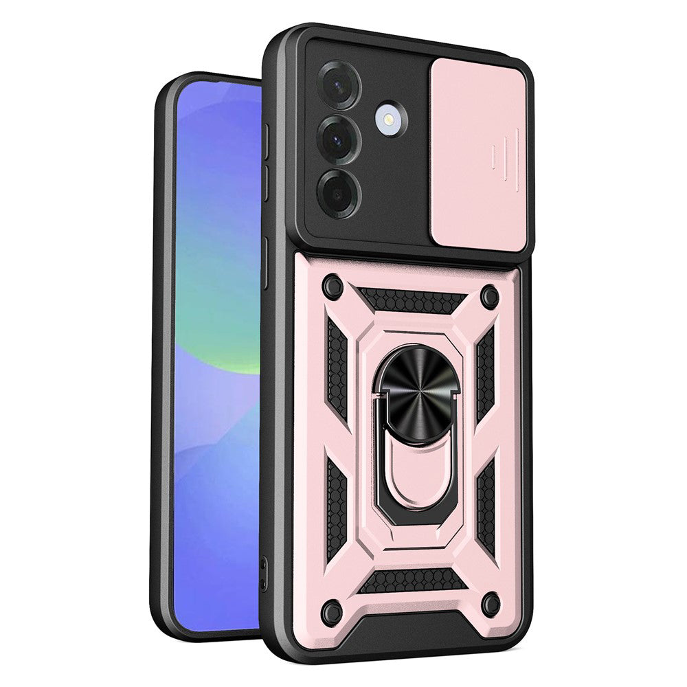 Etui na Samsung Galaxy A37 5G, Techsuit, CamShield, Różowe Złoto