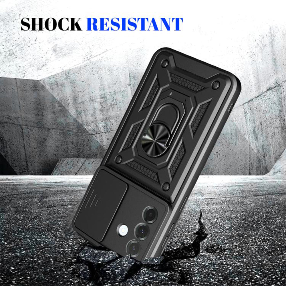 Etui na Samsung Galaxy A37 5G, Techsuit, CamShield, Różowe Złoto