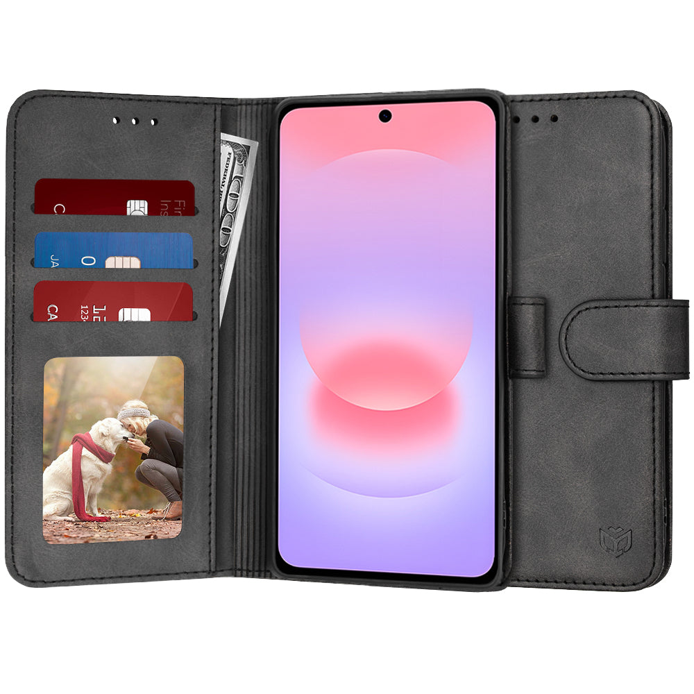 Etui na Samsung Galaxy A37 5G, Techsuit, Diary Book, Czarne