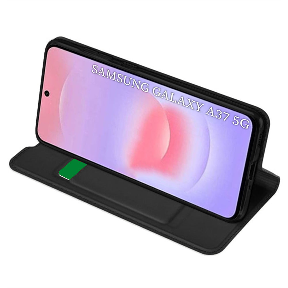 Etui na Samsung Galaxy A37 5G, Techsuit, Magskin Book, Czarne