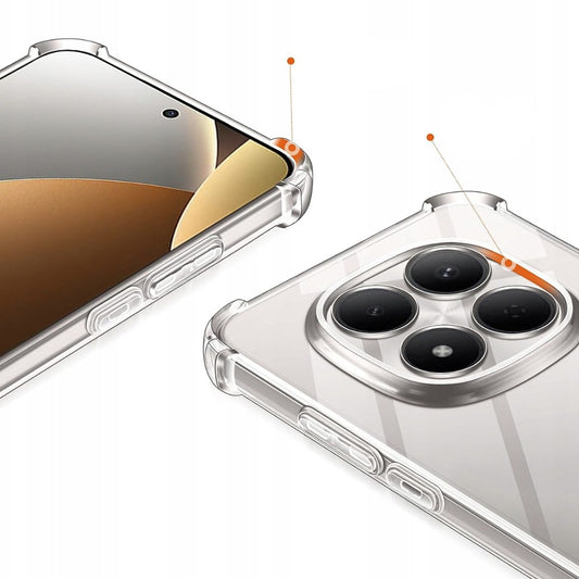 Etui na Samsung Galaxy A37 5G, Techsuit, Shockproof Clear, Przezroczyste