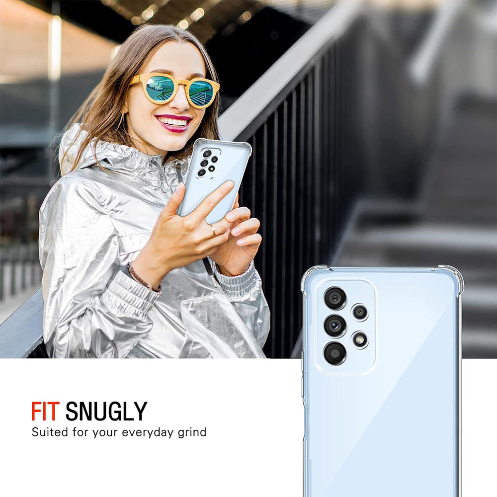 Etui na Samsung Galaxy A53 5G A536, Techsuit, Shockproof Clear, Przezroczyste