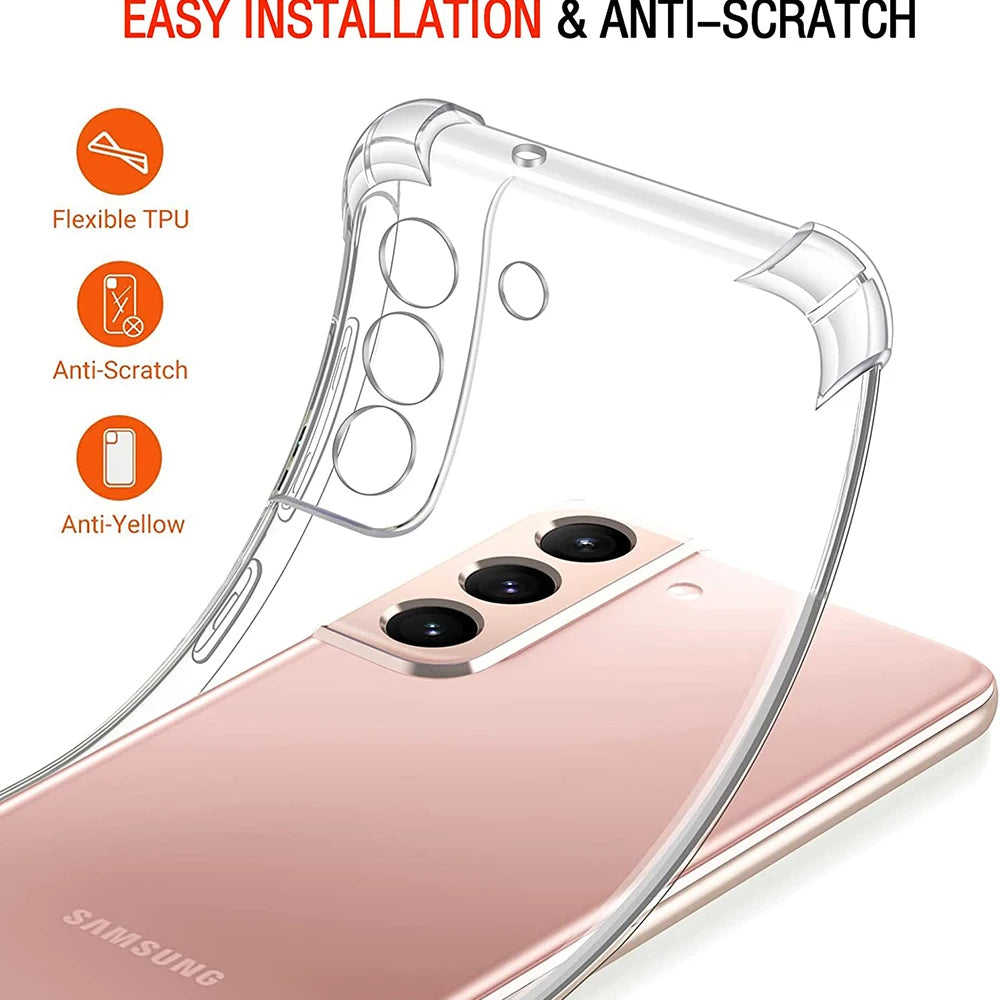 Etui na Samsung Galaxy A54 A546, Techsuit, Shockproof Clear, Przezroczyste