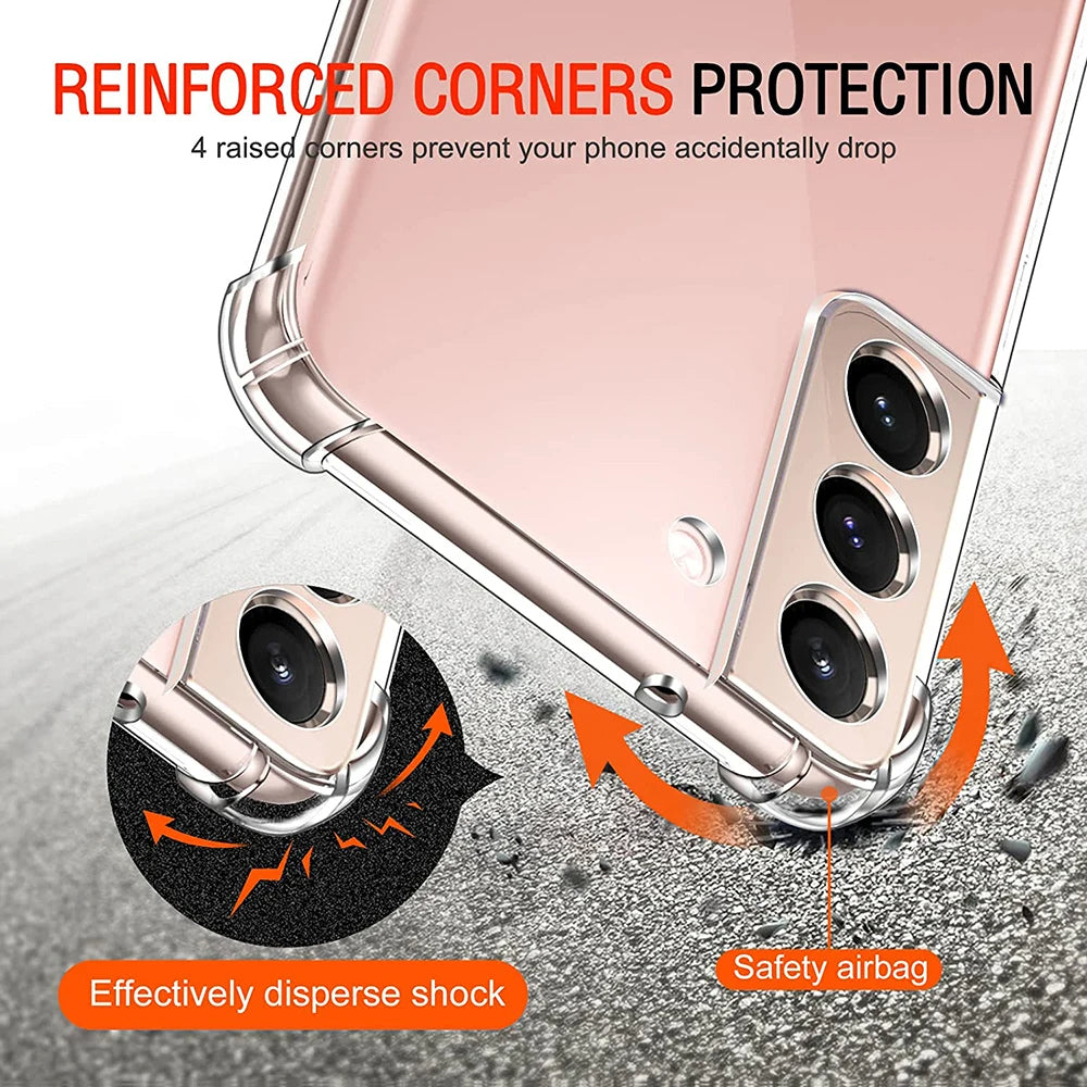 Etui na Samsung Galaxy A54 A546, Techsuit, Shockproof Clear, Przezroczyste