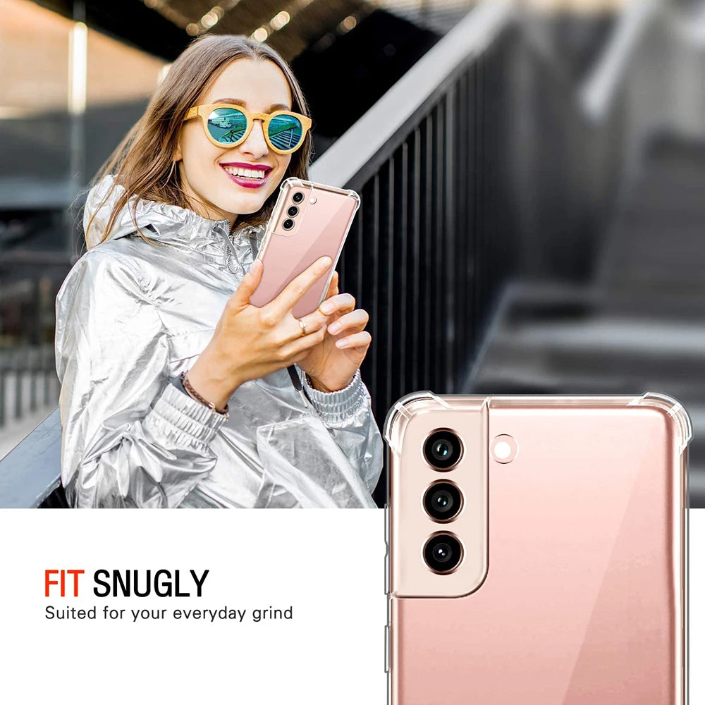 Etui na Samsung Galaxy A54 A546, Techsuit, Shockproof Clear, Przezroczyste