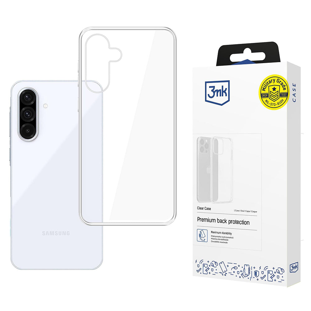 Etui na Samsung Galaxy A56 A566 / A36 A366, 3MK, Clear, Przezroczyste