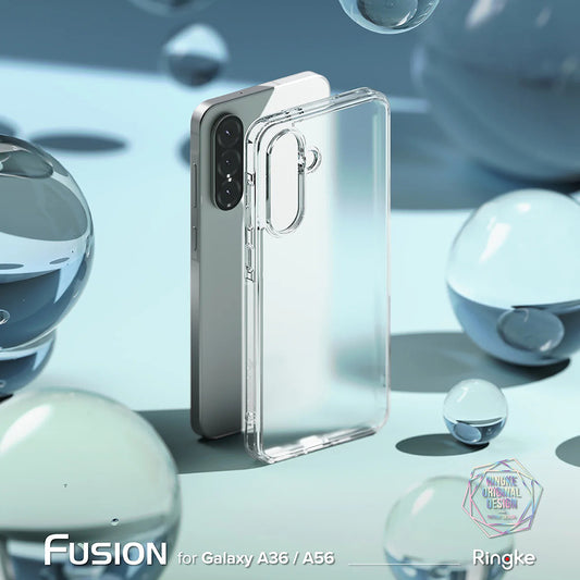 Etui do Samsung Galaxy A56 A566 / A36 A366, Ringke, Fusion, Matowa Przezroczysta