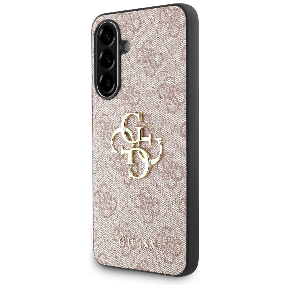 Etui na Samsung Galaxy A56 A566, Guess, 4G Big Logo, Różowy
