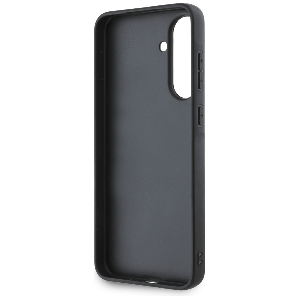 Etui na Samsung Galaxy A56 A566, Karl Lagerfeld, Saffiano Karl & Choupette Metal, Czarne