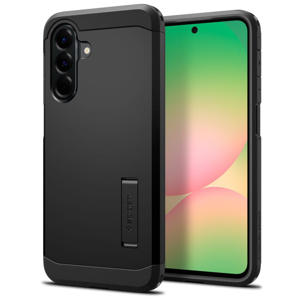 Etui na Samsung Galaxy A56 A566, Spigen, Tough Armor, Czarne ACS09294