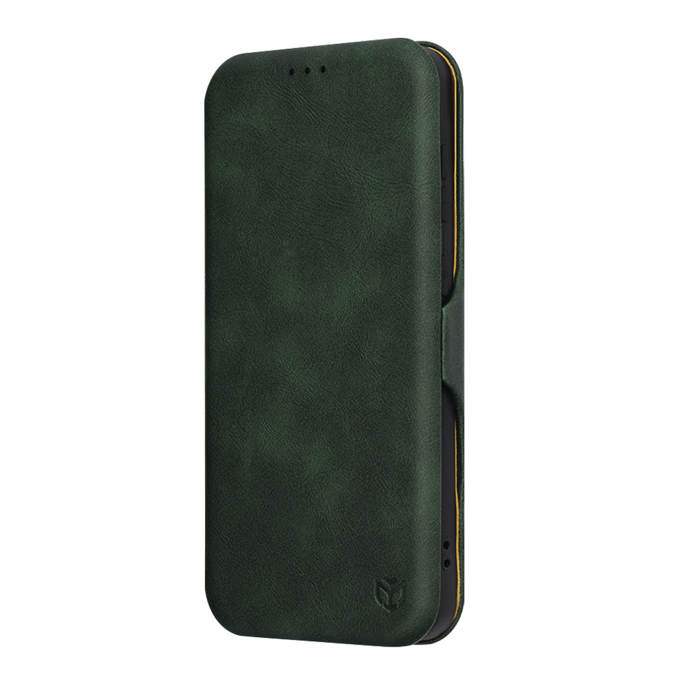 Etui na Samsung Galaxy A56 A566, Techsuit, Safe Wallet Plus, Zielony