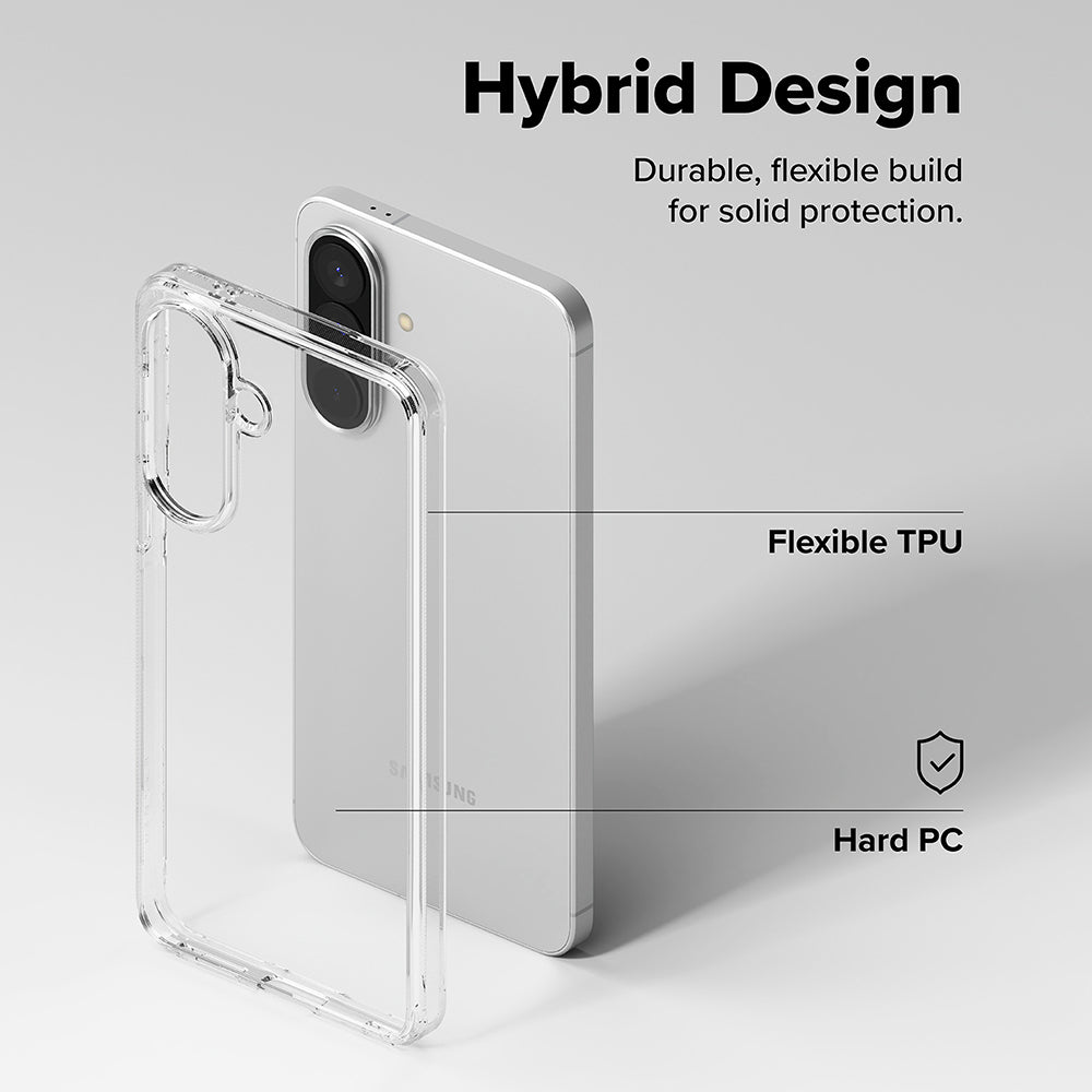 Etui na Samsung Galaxy A57 5G, Ringke, Fusion, Przezroczyste