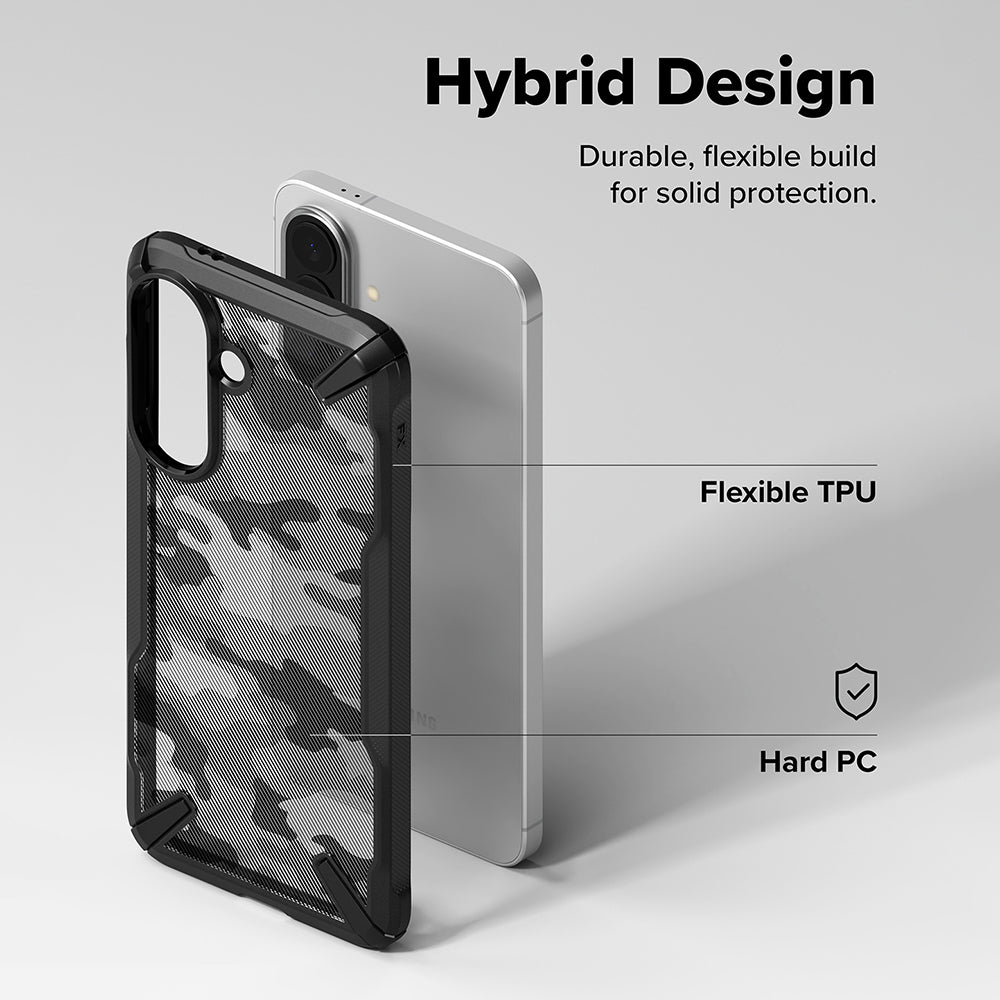 Etui na Samsung Galaxy A57 5G, Ringke, Fusion X, Camouflage