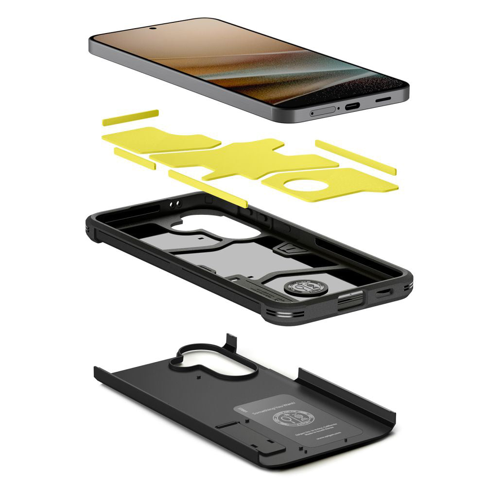 Etui na Samsung Galaxy A57 5G, Spigen, Tough Armor, Czarne ACS11125