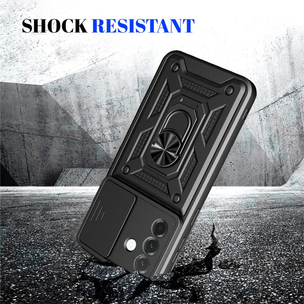 Etui na Samsung Galaxy A57 5G, Techsuit, CamShield, Różowe Złoto