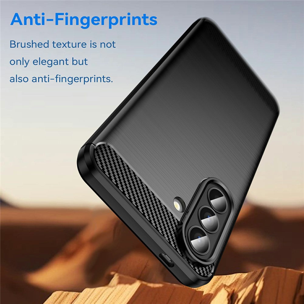 Etui na Samsung Galaxy A57 5G, Techsuit, Carbon, Czarne