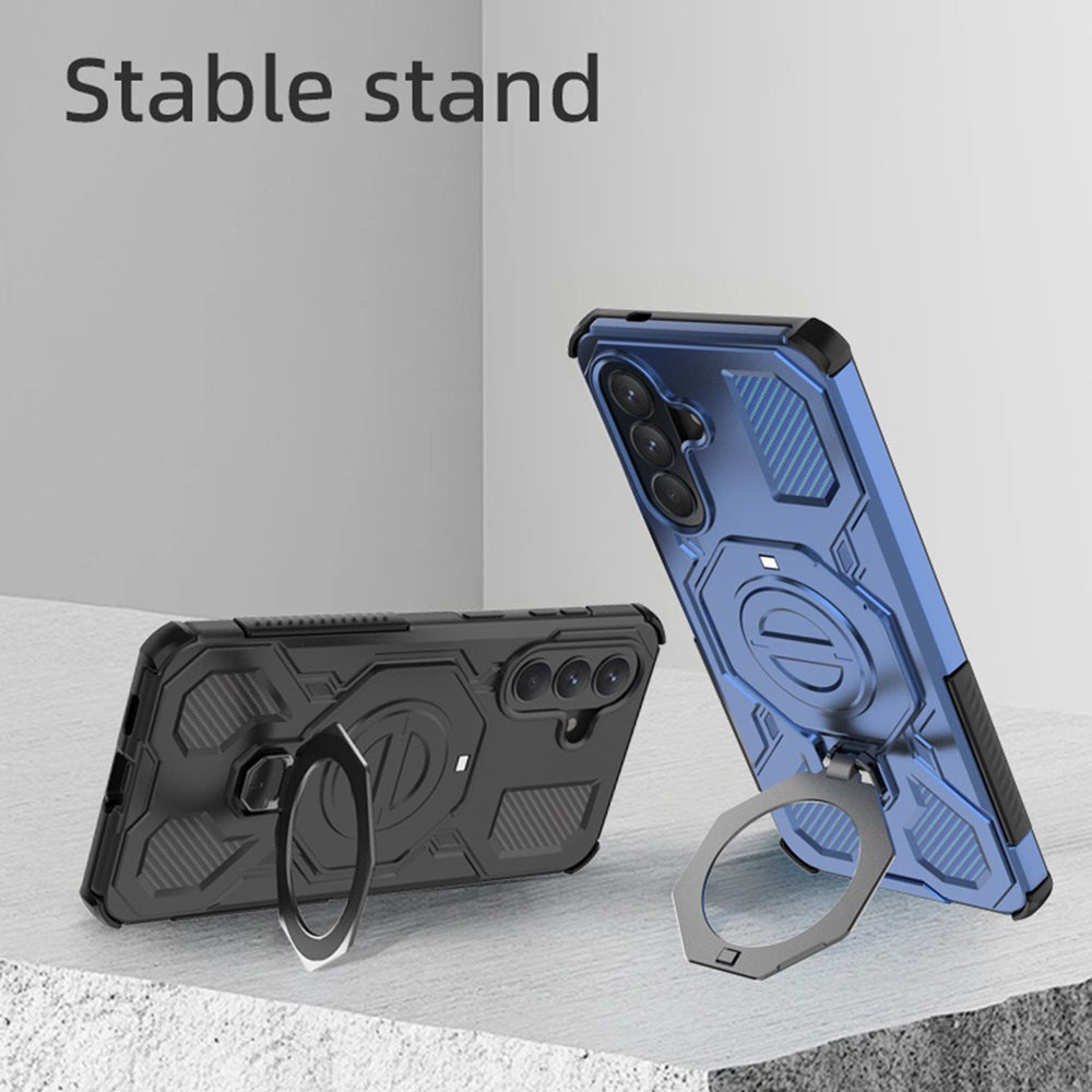 Etui na Samsung Galaxy A57 5G, Techsuit, Carbon Shield Pro, Fioletowy