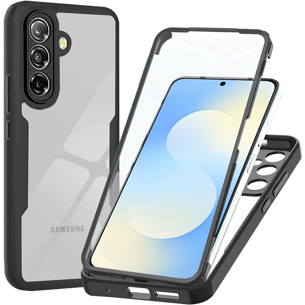 Etui na Samsung Galaxy A57 5G, Techsuit, ColorVerse 360, Czarne