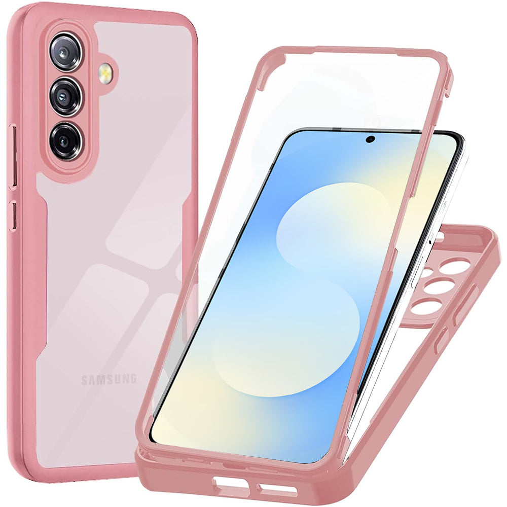 Etui na Samsung Galaxy A57 5G, Techsuit, ColorVerse 360, Różowy