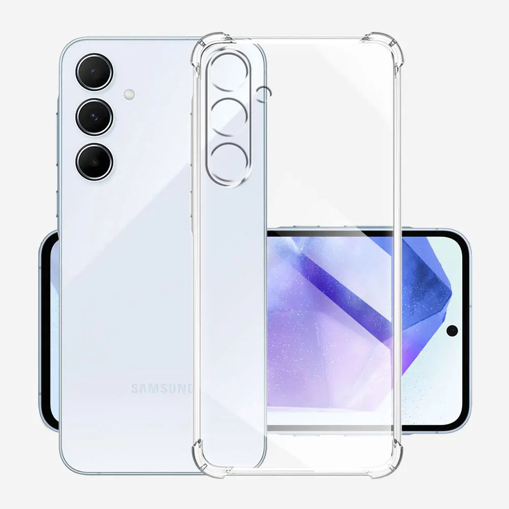 Etui na Samsung Galaxy M15, Techsuit, Shockproof Clear, Przezroczyste